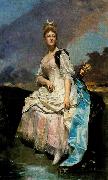 Raimundo de Madrazo y  Garreta MARQUISE D'HERVEY SAINT DENYS oil painting artist